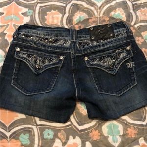 Miss me denim embellished shorts ♥️